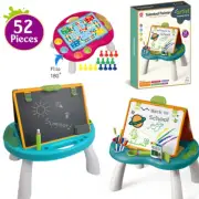 Magnetic Talended Painter Double Faced Drawing Board Art Painting Easel Kid Gift