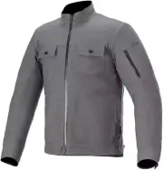 Alpinestars Solano Mens Waterproof Motorcycle Jacket Gray