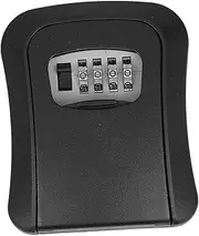 COHEALI 1 Set Key Storage Box with Combination Lock Large Capacity Lock Box for House Keys and Access Cards Easy Wall Mount for Outdoor Use