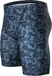 K898 Men's Square Leg Swimming Jammer Shorts UPF50+,Men Swimsuit Swim Jammers Fabric Shape Retention