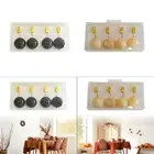 4 Pieces Tablecloth Weights Marble Balls Hangers Table Cloth Round Ball for