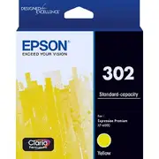 Epson 302 Premium Ink Cartridge Yellow