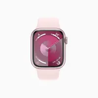 在飛比找誠品線上優惠-Apple Watch Series 9 41mm 淡粉色鋁
