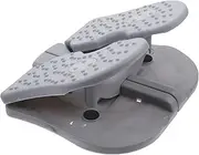 Kisangel Home Stepper Step Training Equipment Household Mini Stepper Strong Frame Non-Slip Surface Quiet Compact Burn Calories Improve Circulation Gray