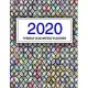 2020 Planner Weekly and Monthly: Jan 1, 2020 to Dec 31, 2020: Weekly & Monthly Planner + Calendar Views - Inspirational Quotes and Navy Floral Cover -