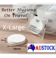 Travel Compressed Face Towel Wet Cotton Wipe Tablet Reusable Napkin 35PCs/Bag AU