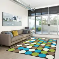 在飛比找momo購物網優惠-【Ambience】比利時Luna 現代地毯--彩聚(160