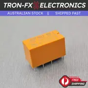 1PCS HK19F-DC24V-SHG RELAY GEN PURPOSE DPDT 2A 24V 8 Pin