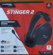 hyperx Cloud Stinger 2 Over-Ear Gaming Headset with 3.5mm Jack - Ultimate Audio