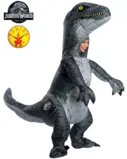 Jurassic World 2 Velociraptor Blue Inflatable Kids Costume