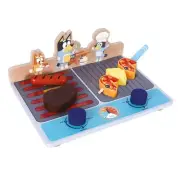 Bluey - Wooden Tabletop BBQ Set, Activity Toy, Ages 3+