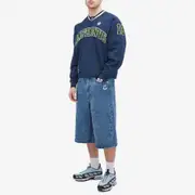 [AAPE by A Bathing Ape] AAPE Jacquard Denim Shorts