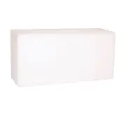 Cube LED Bulkhead 8w Large in White