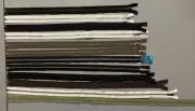 Zipper Lot Seperating Zippers From 22”-36” New