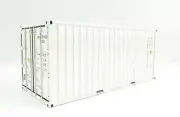 WSI 03-2033 20ft Shipping Container White - Scale 1:50