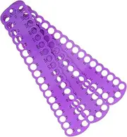Angoily 3PCS Embroidery Floss Organizer Plastic Thread Cards for Cross Stitch Sewing Projects Lightweight Portable Storage Tool for Easy Thread Management and Organization