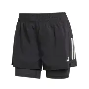 Adidas Own The Run Climacool 2In1 Shorts Womens - Black - XL