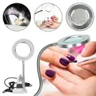 8X LED Magnifying Lamp Salon Desktop Beauty Lamp Clamp Reading Magnifier Light