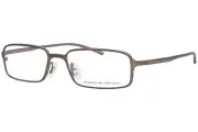Porsche Design P8185-D Titanium Eyeglasses Men's Matte Light Brown Full Rim 52mm