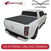 Great Wall Cannon Dual Cab Tonneau Cover - Clip On