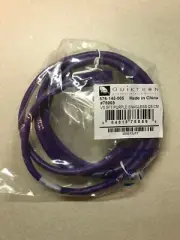 CAT6 Ethernet Patch Cable Quiktron 576-145-005 5FT Purple SNAGLESS #78059 RJ45