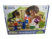 Learning Resources Primary Science Mix And Measure 22 Piece Set Activity Cards