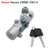 Ignition Switch Starter + Keys Steering For Nissan Navara D40 2006 - 2014