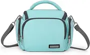 G-raphy DSLR CAMERA BAG Sling Camera Bag Small Mint with Removable Padded Dividers for Dslr SLR Cameras, Lenses and Ptography Accessories