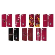 NFL ARIZONA CARDINALS LOGO LEATHER BOOK CASE FOR APPLE iPOD TOUCH MP3