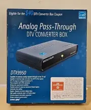 Digital Stream DTX9950 Analog Pass-Through DTV Converter Box New/Sealed