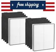 2 Pack HEPA 2-in-1 Filter for Whirlpool Whispure AP45030S1 AP45030K AP51030k