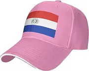 SSIULUS Flag of Paraguay Casquette Cap Hats,Trucker,Baseball Cap with Snapback,Perfect for Summer,Golf