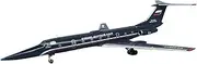 Replica Pre-Build Aircraf Diecast Metal 1/400 Scale for Air Force TU-134 Simulating Alloy Aircraft Model for Collection Collection Gift Display