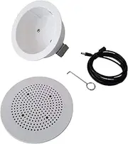 Mount Genie Flush Mount | Built-in Wall or Ceiling Bluetooth Speaker Mount [Newest 2019 Model AUS Compatible] | includes Optional Grill. Award Winning Design (1 Pack)