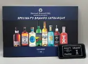 Lillet, TX Whiskey, Italicus Liqueur, Malfy Gin Pin Badge and Brand Guide Book