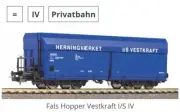 Piko Fals Hopper Car 24526 HO Scale DC
