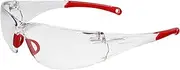 Calabria Side Out Clear Crystal Red Sport Safety Glasses for Pickleball Eye Protection for Women Pickleball Glasses for Men