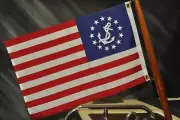 Yacht Ensign flag 12x18 -Nylon