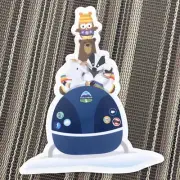 Rare Salesforce Cody, Cloudy and Ernie Capsule Sticker - Salesforce Decal