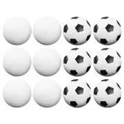 12 Pack 35mm Foosball Balls for Standard Foosball Tables Tabletop Soccer Game