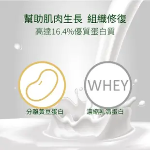 【益富】益力壯Plus經典 營養均衡配方 800g*12罐(乳清蛋白+黃豆蛋白)-週期購