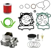Size 77mm Air Cylinder Block & Piston & Rings &Oil Tube & Oil Filter & Fuel Filter for Ka/wa.sa-ki KXF250 2004 2005 2006 2007 2008