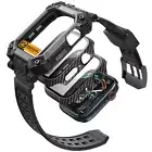 i-Blason Military-Grade Protection Case Apple Watch 10 46mm Tempered Glass Cover
