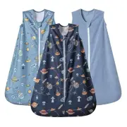 PHF 3 Pack Warm Micro-Fleece Baby Sleep Sack 18-24 Months, X-Large, Space