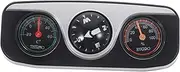 PAMINGONO Car Guide Ball Thermometer Hygrometer Car Compass Guide Ball Dash Compass for Car Compass for Vehicle Car Dashboard Compasses Car Mounted Compass Auto Dashboard Compass