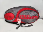 New Wilson Team 9 Pack Tennis Racket Carry Bag / Backpack w/ Tags - Red, NWT