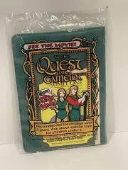 Vintage 1998 Wendy's "Quest for Camelot" Go Fish Card Game Sealed
