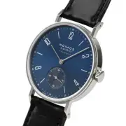 NOMOS Glashütte Tangente Neomatik Blue Gold watch men TO02760