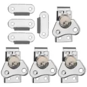 4 Pcs Stainless Steel Buckle Travel Toggle Clamps Hasp Butterfly Latches