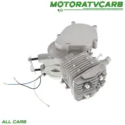 ALL-CARB Silver 80cc 2 Stroke Gas Engine Motor For Motorized Bicycle Bike Cycle